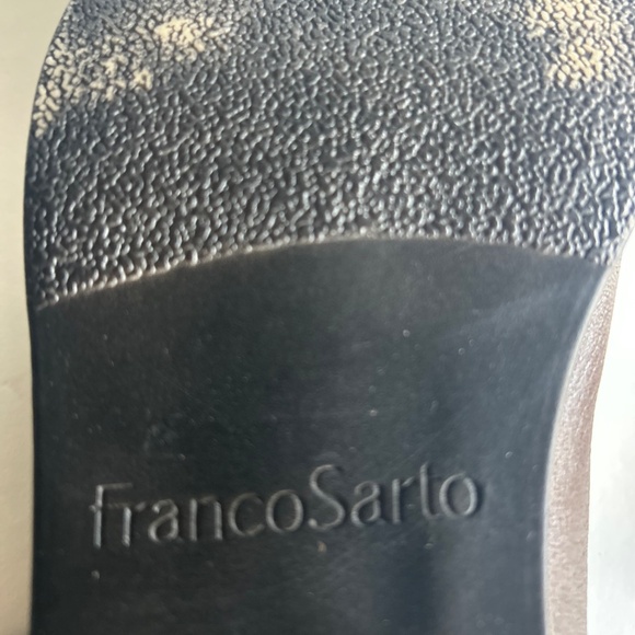 Franco Sarto Chocolate Brown Genuine Leather Knee High Boots size 9 - Picture 12 of 16